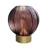Evie Glass Deco Light H: 160mm x Dia: 150mm
