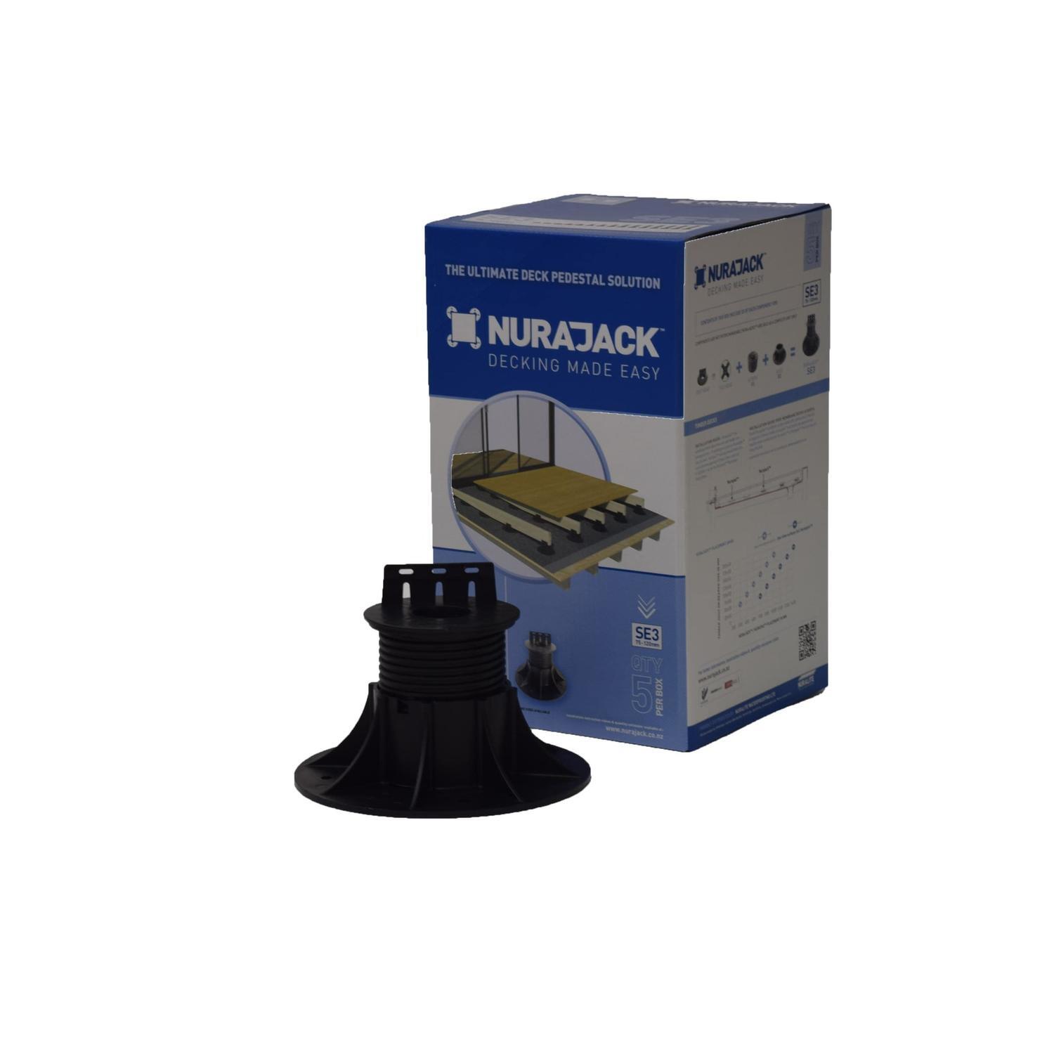 Joist Se03 75-120mm 5 Pack Black