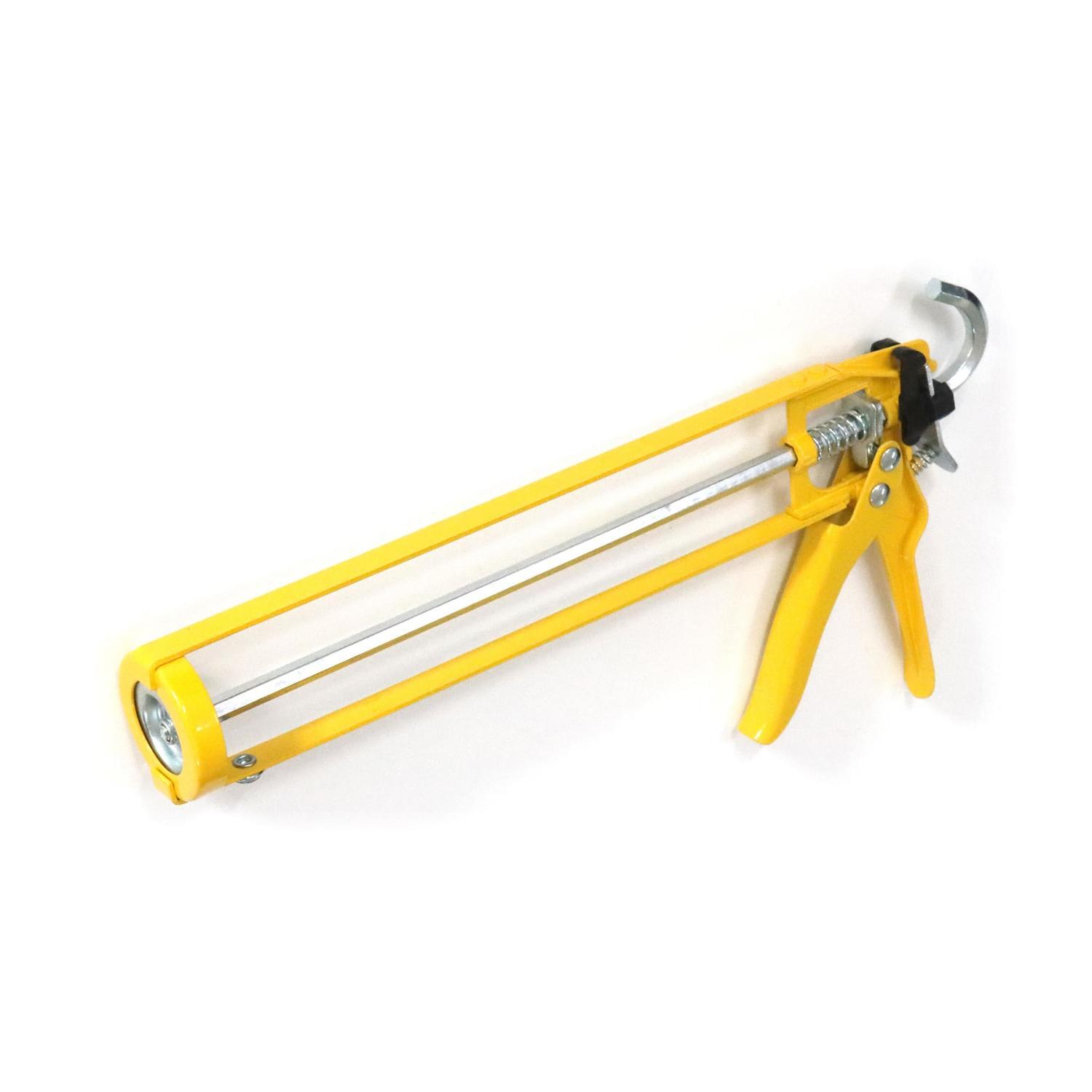 Skeleton Caulking Gun 55 x 379mm Yellow