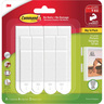 Assorted Picture Hanging Strips White Pack of 16
