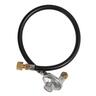 2kg 90° Camping LPG Regulator With 1m Hose
