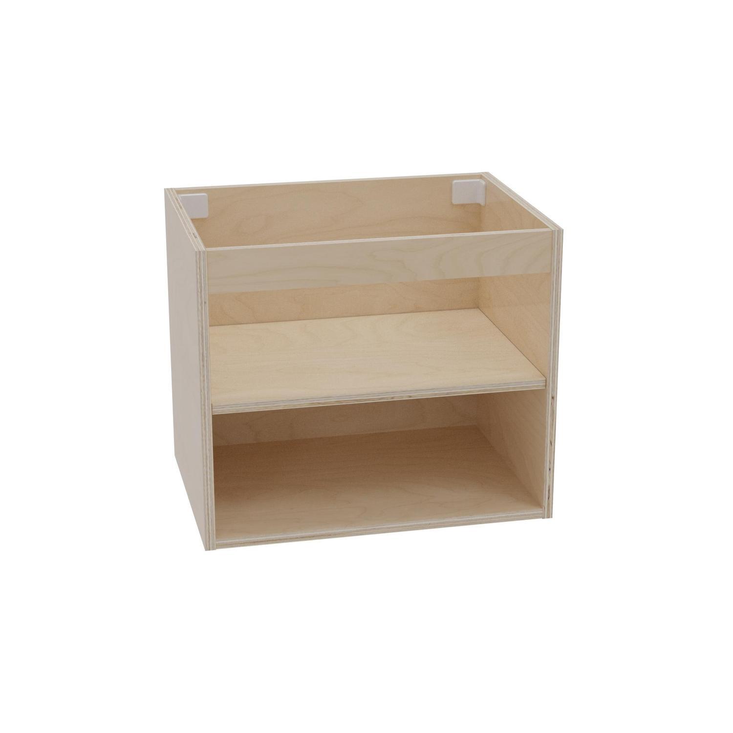 Wall Hung Open Shelf Cabinet