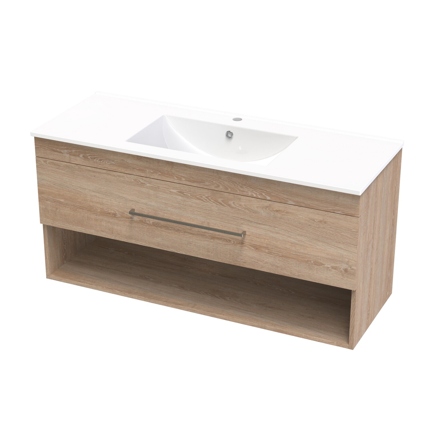 Cashmere Drawer Open Wall Hung Vanity