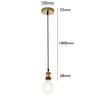 Eton Suspension Pendant 180cm Brass