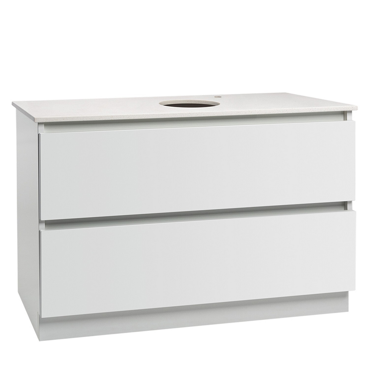 Valencia Floor Standing Single Bowl 2 Drawers