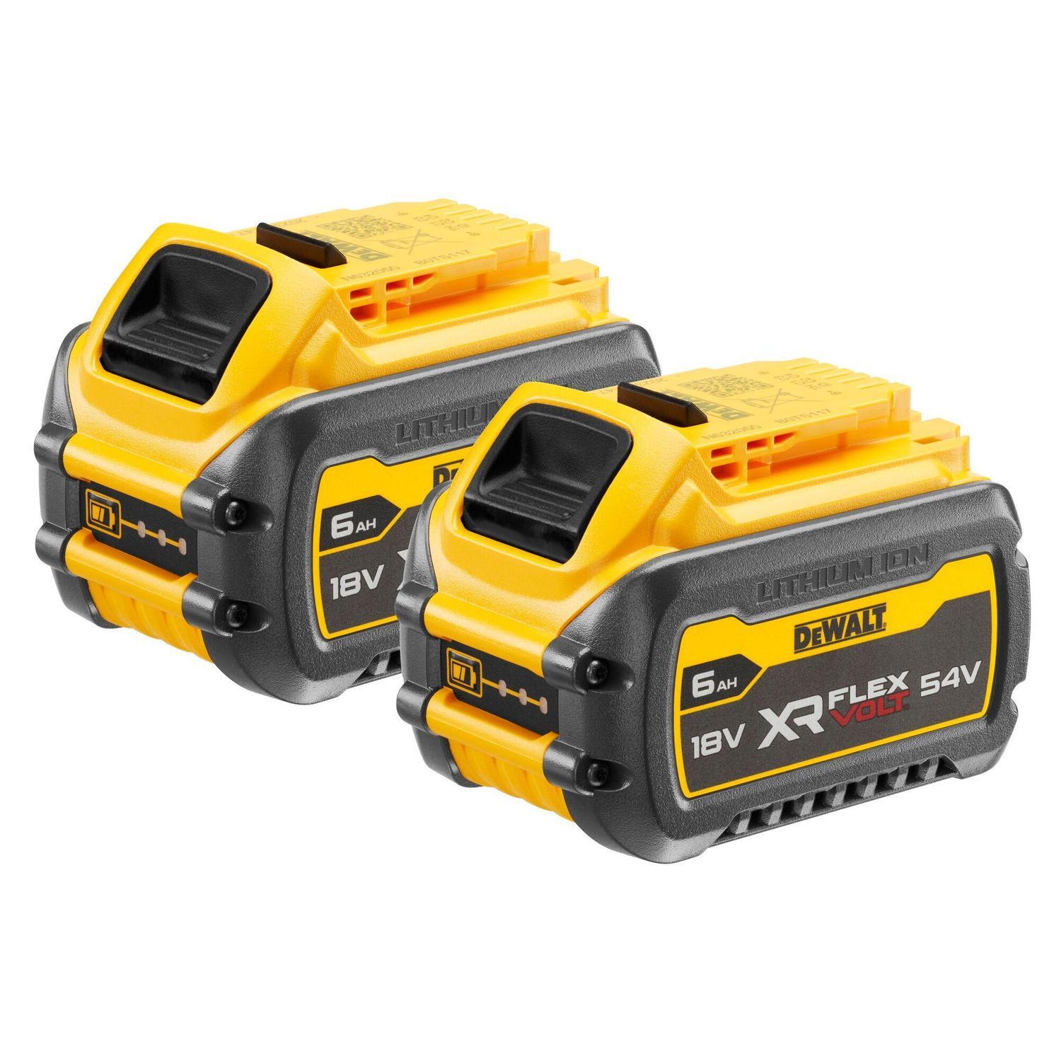 FLEXVOLT Battery Twin Pack 54 Volt Yellow