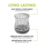 Round Clear Sleeve Glides with Felt 36 to 42mm