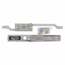Lock (Short) For Roller Doors 206mm x 8mm Chrome