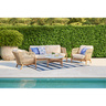 Outdoor Lounge Setting 4 Piece Seats 4