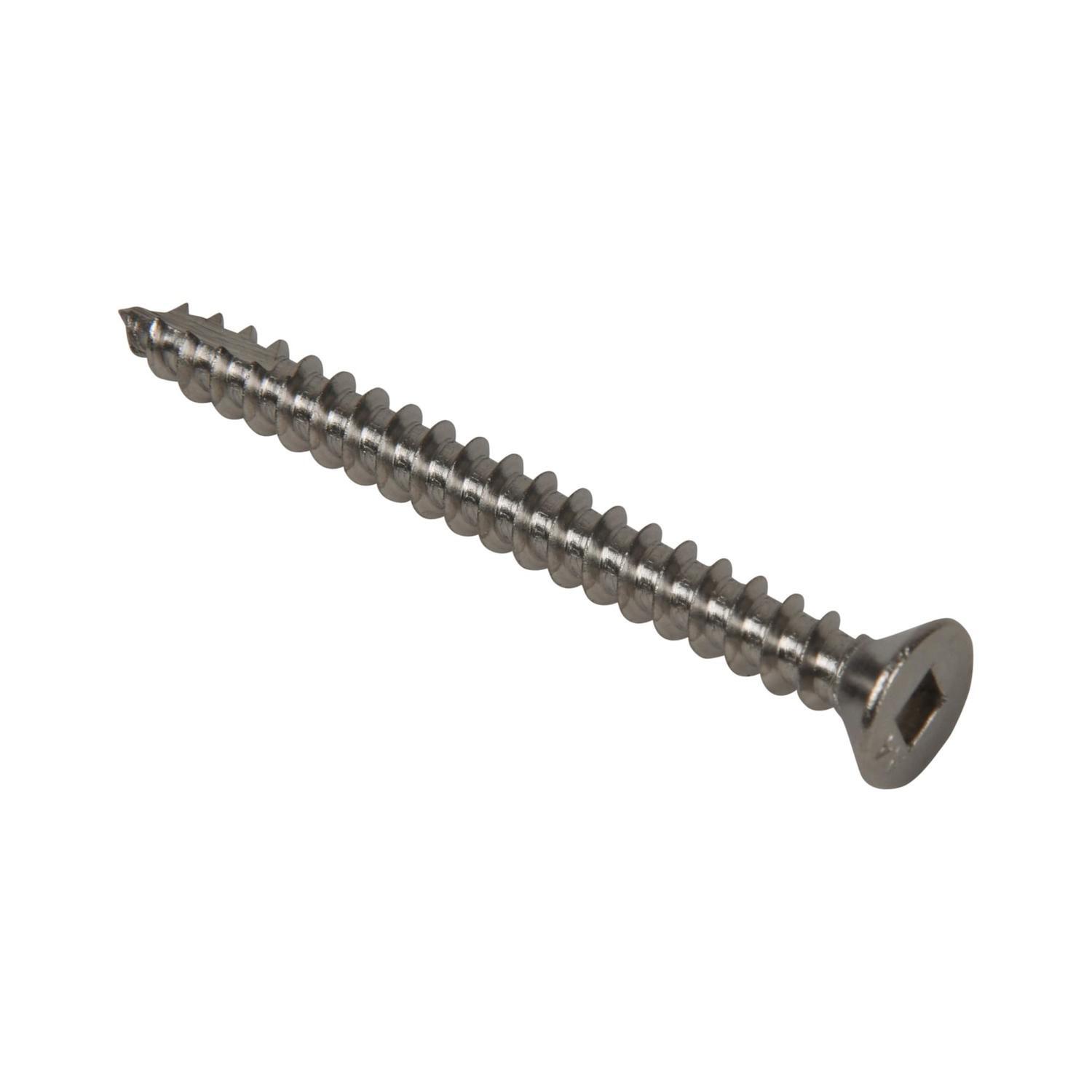 Hardie Compressed Sheet Screws 10g x 50mm Pack of 100 Stainless Steel 316