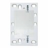 MOUNTING BLOCK, bagged 37mm White