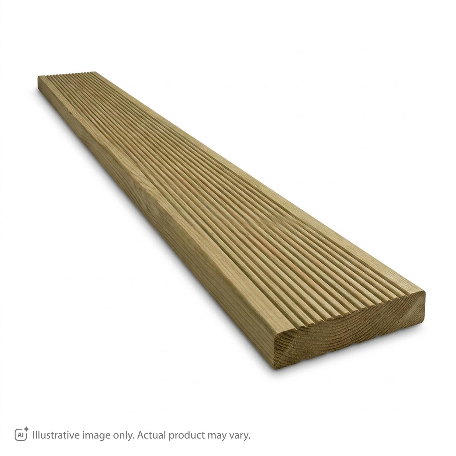 Radiata Merch Grade Griptread Decking