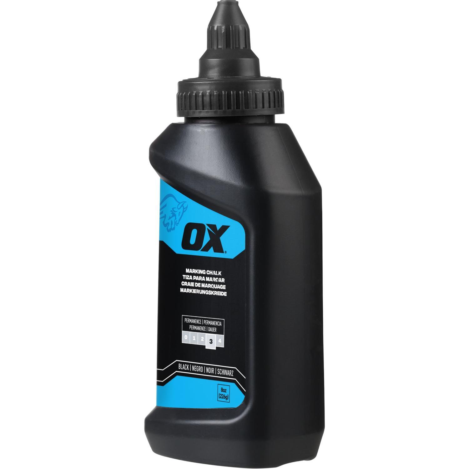 Black Marking Chalk - 8Oz Permanent