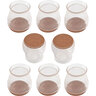 Chair Tips 24mm Clear