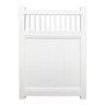 Vinyl Gate H: 1750mm, W: 1200mm, D: 100mm White