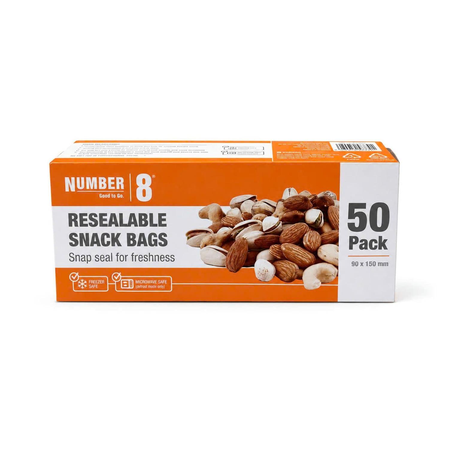 Resalable Snack Bag 1 litre 50 Pack
