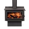 Mega Rad Base 21kW Wood Fire and ECO Flue Kit
