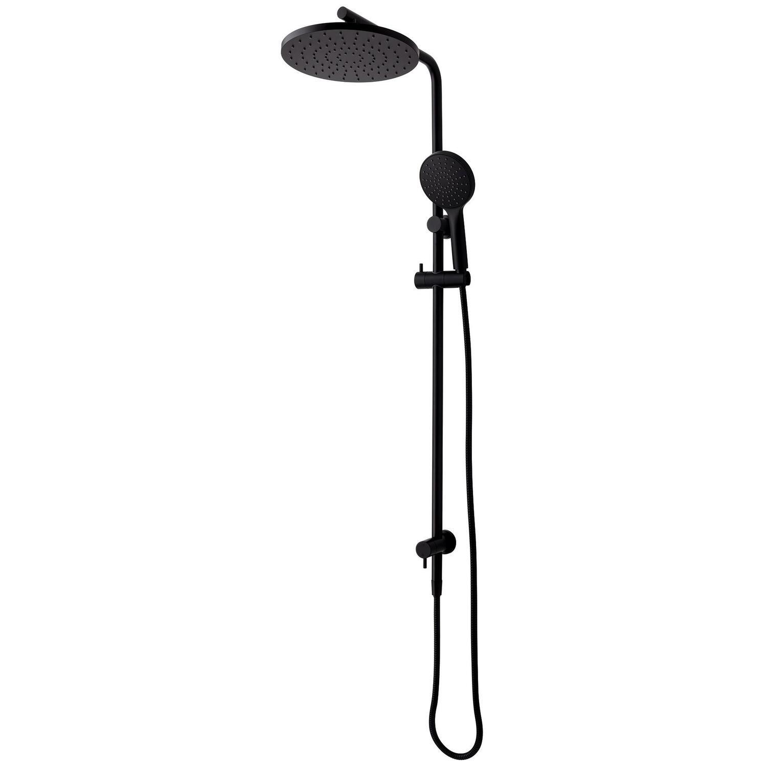 Double Head Twin Shower  Matte Black