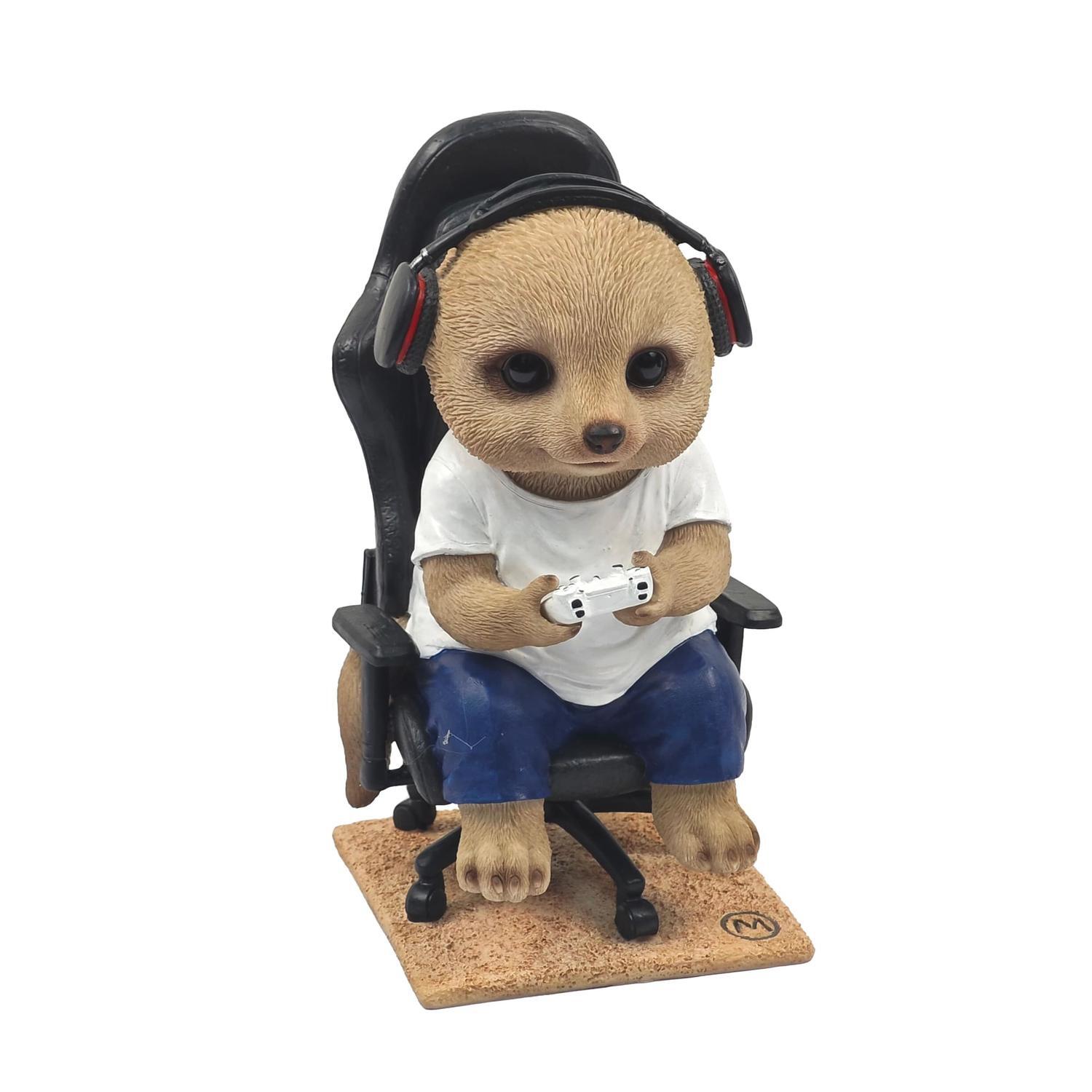 Meerkat Gamer Decor