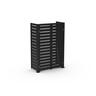 Utility Enclosure D: 500mm W: 1100mm H: 1650mm Ebony