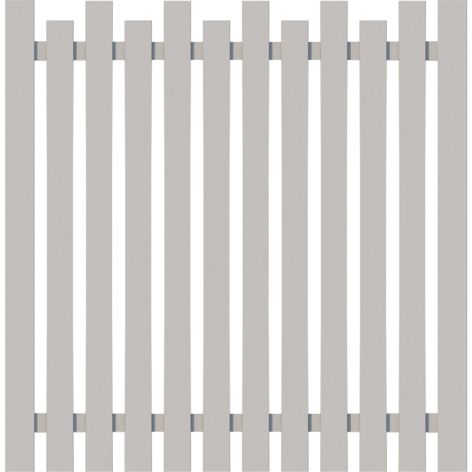 Belle Aluminium Adjustable Gate Kitset H: 1200mm W: 1180mm Frost
