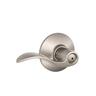 F Series Accent Privacy Lever Satin Nickel Plate