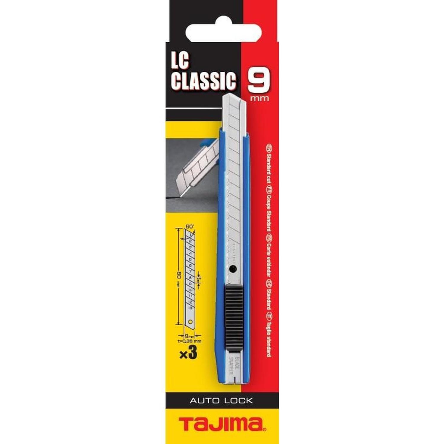 Tajima LC303 9mm Slide-Lock Cutter   Blue