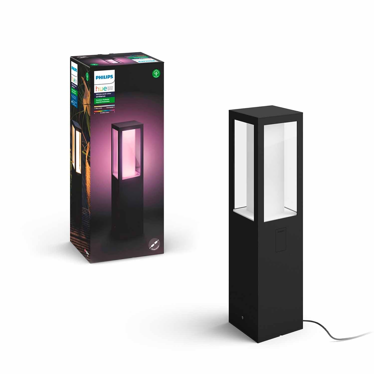 Impress Outdoor Pedestal Light - Extension kit