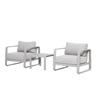 Outdoor 3 Piece Lounge Setting