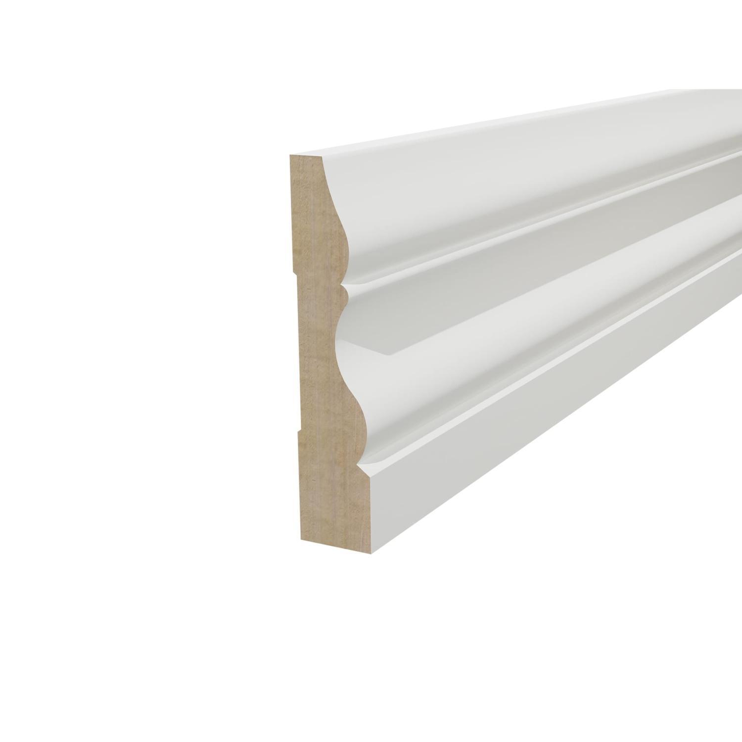 Gesso-Coated Replica Architrave