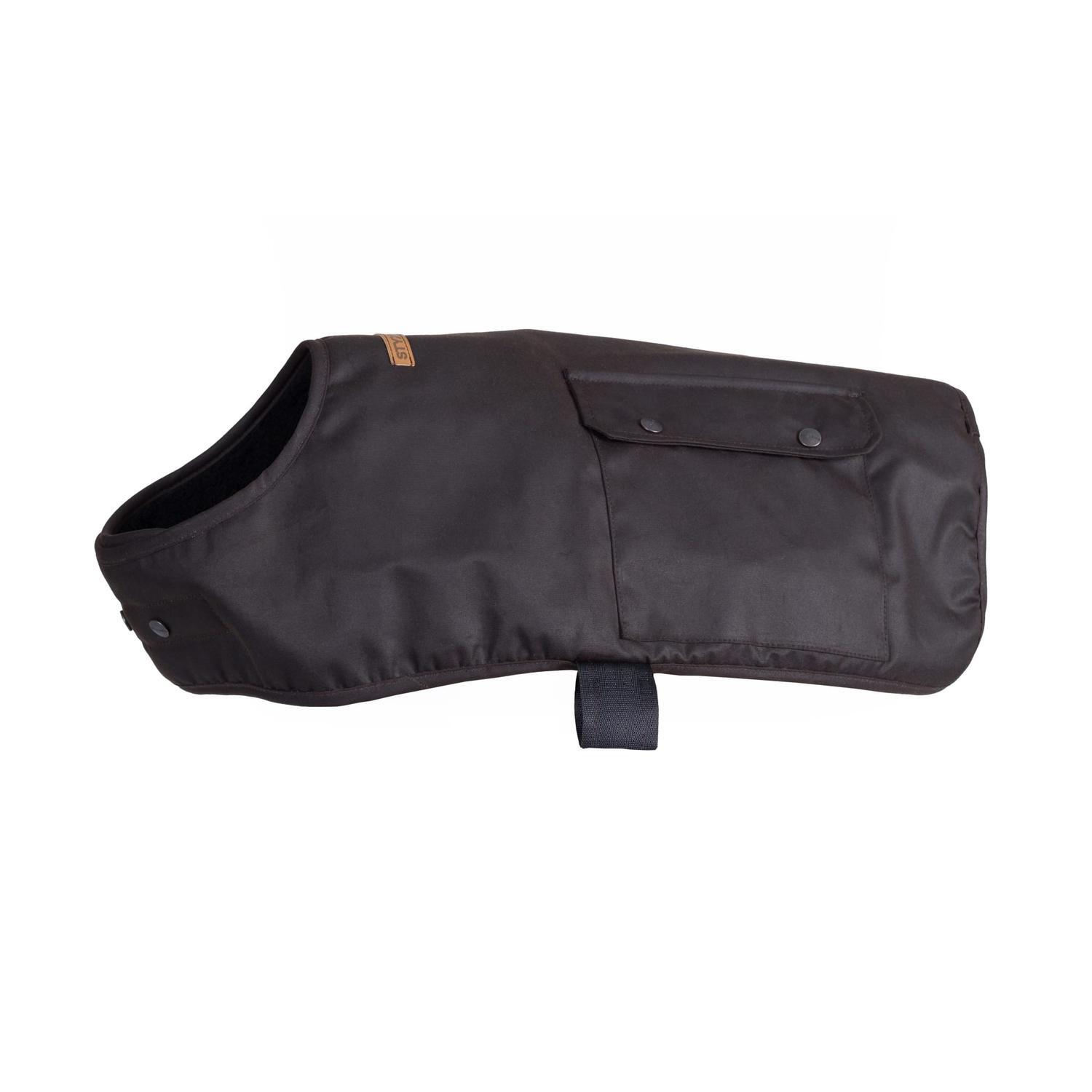 Oilskin Dog Coat L Brown