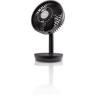 Rechargeable Desk Fan 15cm Black