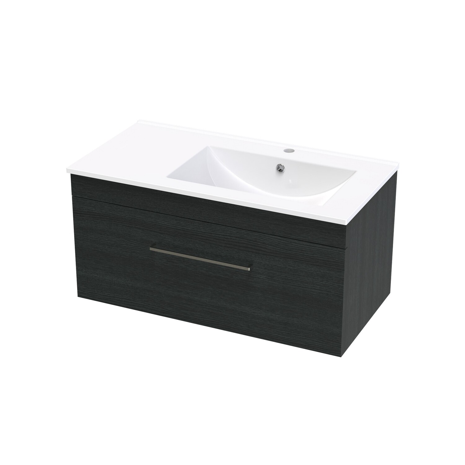 Cashmere Valley 900 Right Hand Bowl Sng Drawer Colour