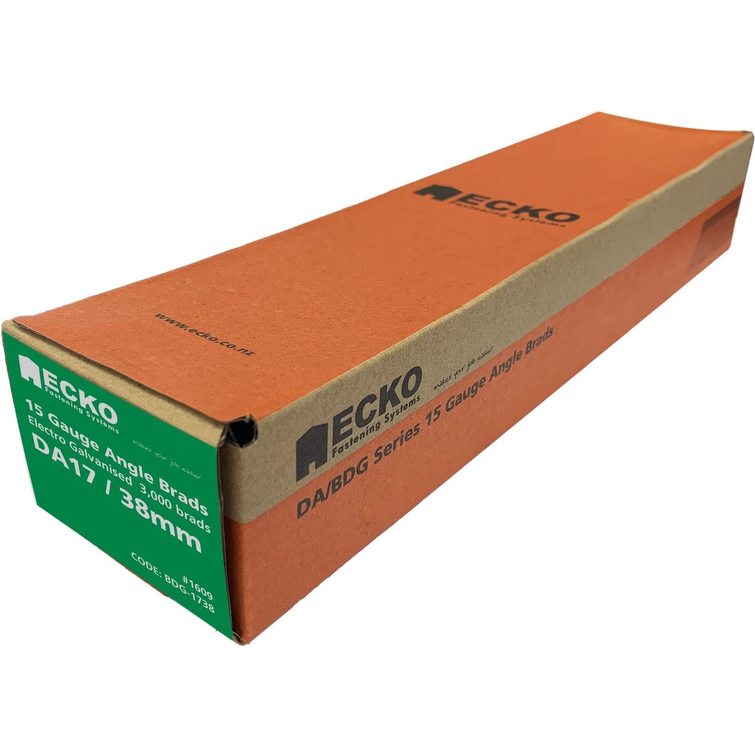 DA/BDG Series 15 Gauge Angle Brads Gasless Pack