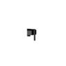 Window Handle Low Profile Right-Hand Sub Fix 80mm Black