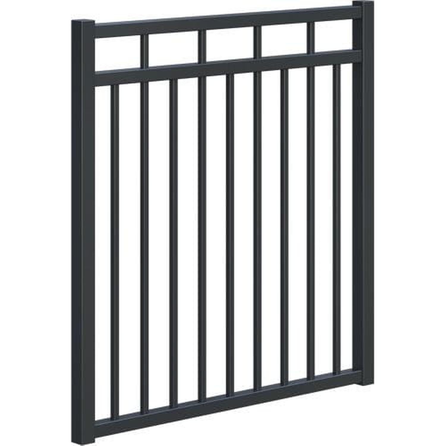 Mansion Adjustable Gate H: 1200m, W: 1160mm Black