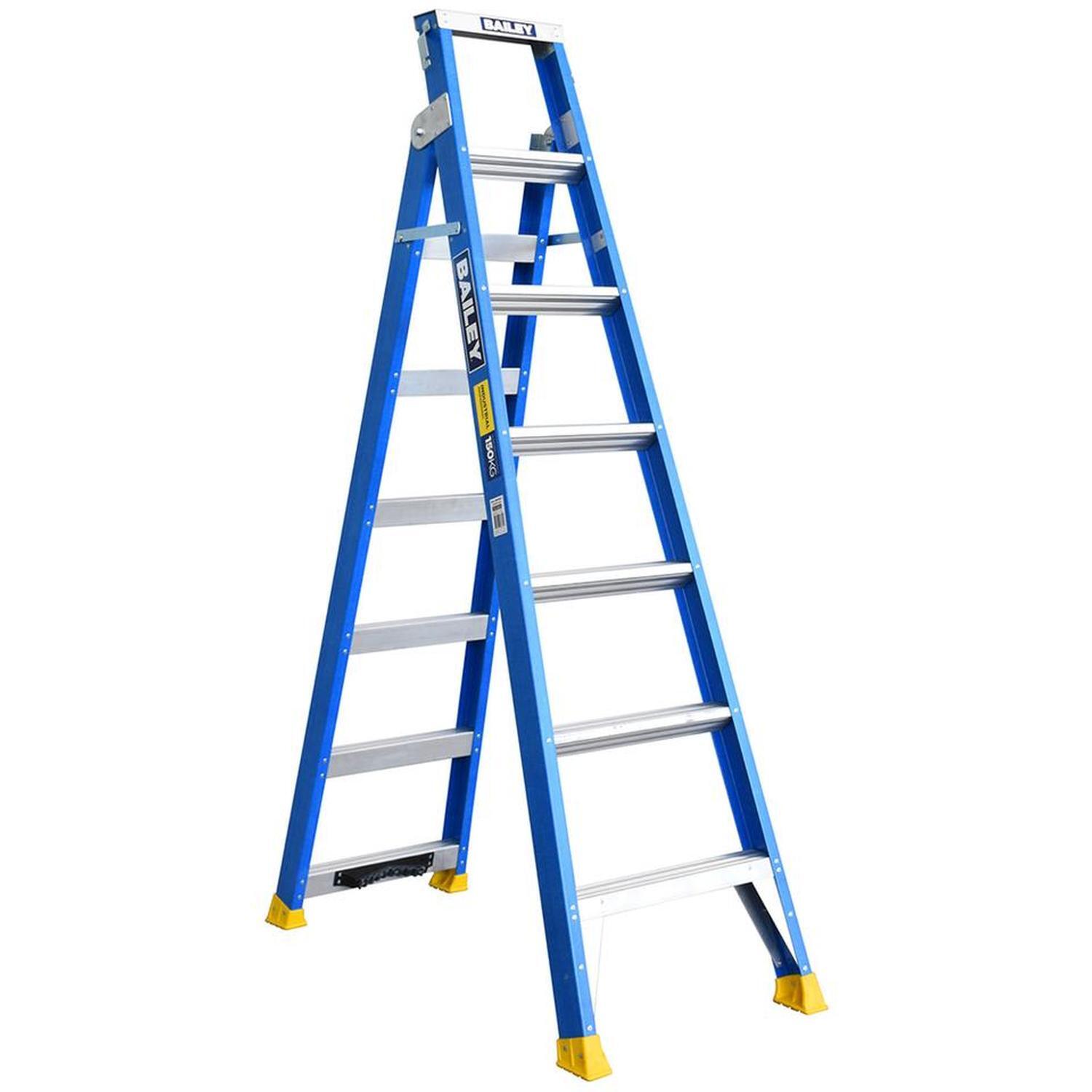 Dual Purpose Ladder 7/12 Step Fibreglass