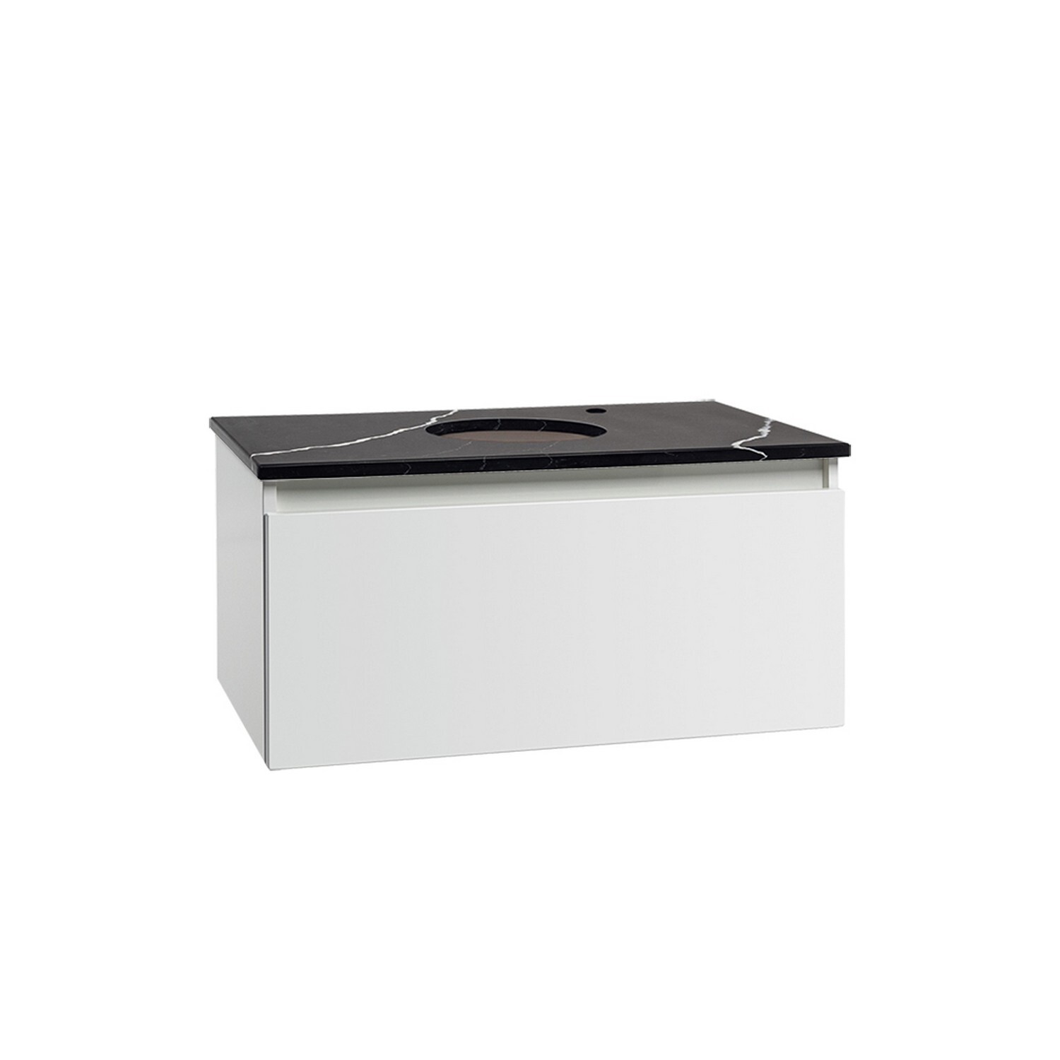 Valencia Wall Hung Single Bowl 1 Drawer