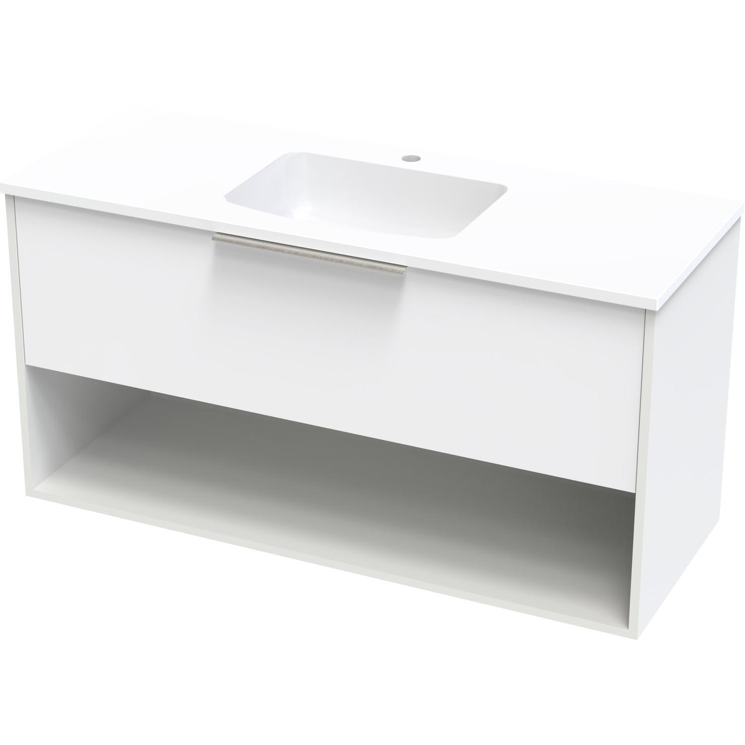 Nikau Grove 1200 Drawer Open Ultra Gloss White/Colour