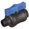 Male/Female Ball Valve 50mm Black