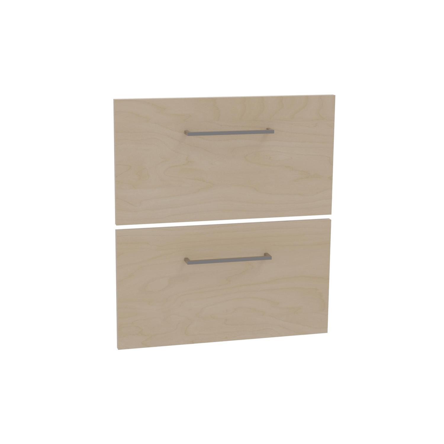 Floor 2 Drawer Standard Drawer Front Set