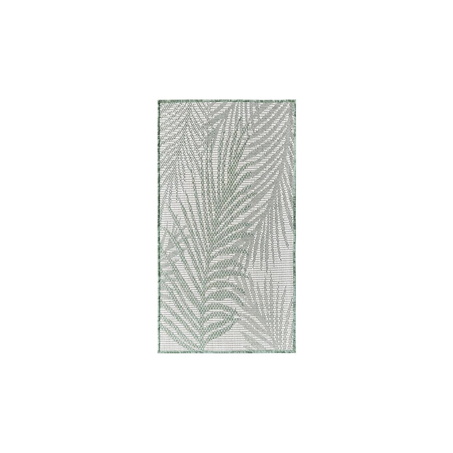Amalfi Outdoor Rug W: 600mm, L: 1100mm Palm Green