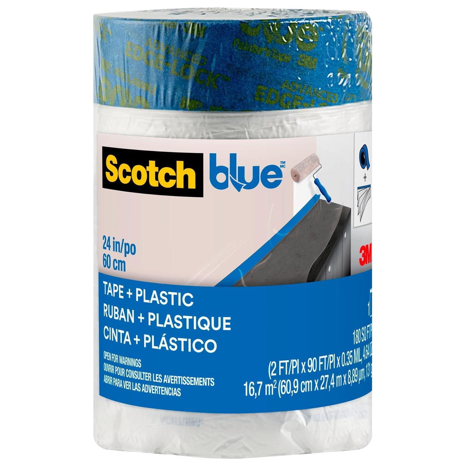 Pre-Taped Painters Plastic Refill