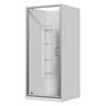 Urban Alcove Corner Mould Acrylic Shower 900 x 900 x 2015mm Chrome