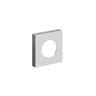 Form Series Square Rose, Single Satin Stainless Steel
