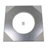 Sloping Ceiling Plate Optiangle 30 x 540 x 450 mm Polished Stainless Steel