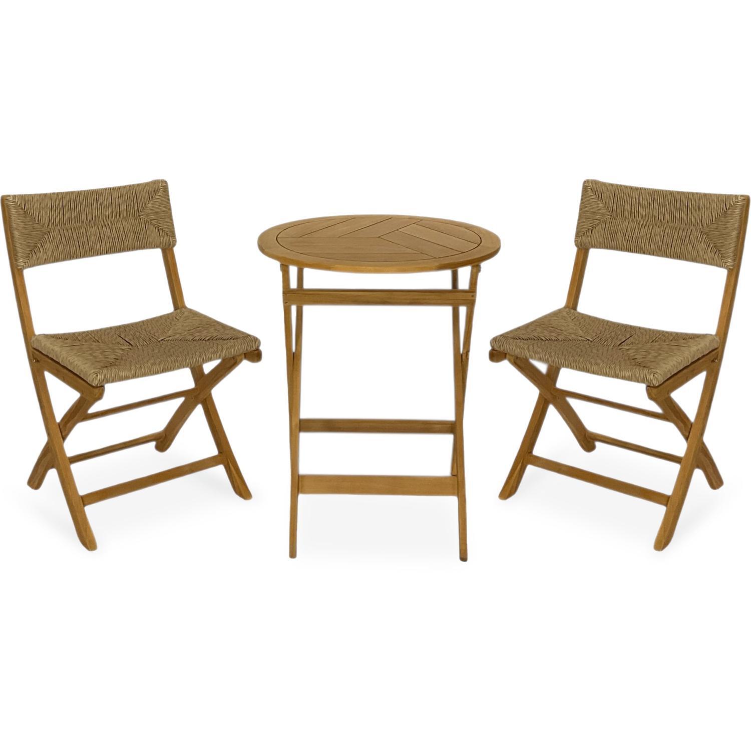 Eden Outdoor 3 Piece Bistro Setting