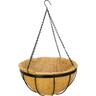 Georgian Hanging Basket 40cm Black