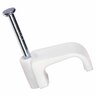 Cable Clips Hook 13mm Pack of 20 White