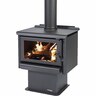 R1200 Freestanding Pedestal Wood Fire and Flue Kit